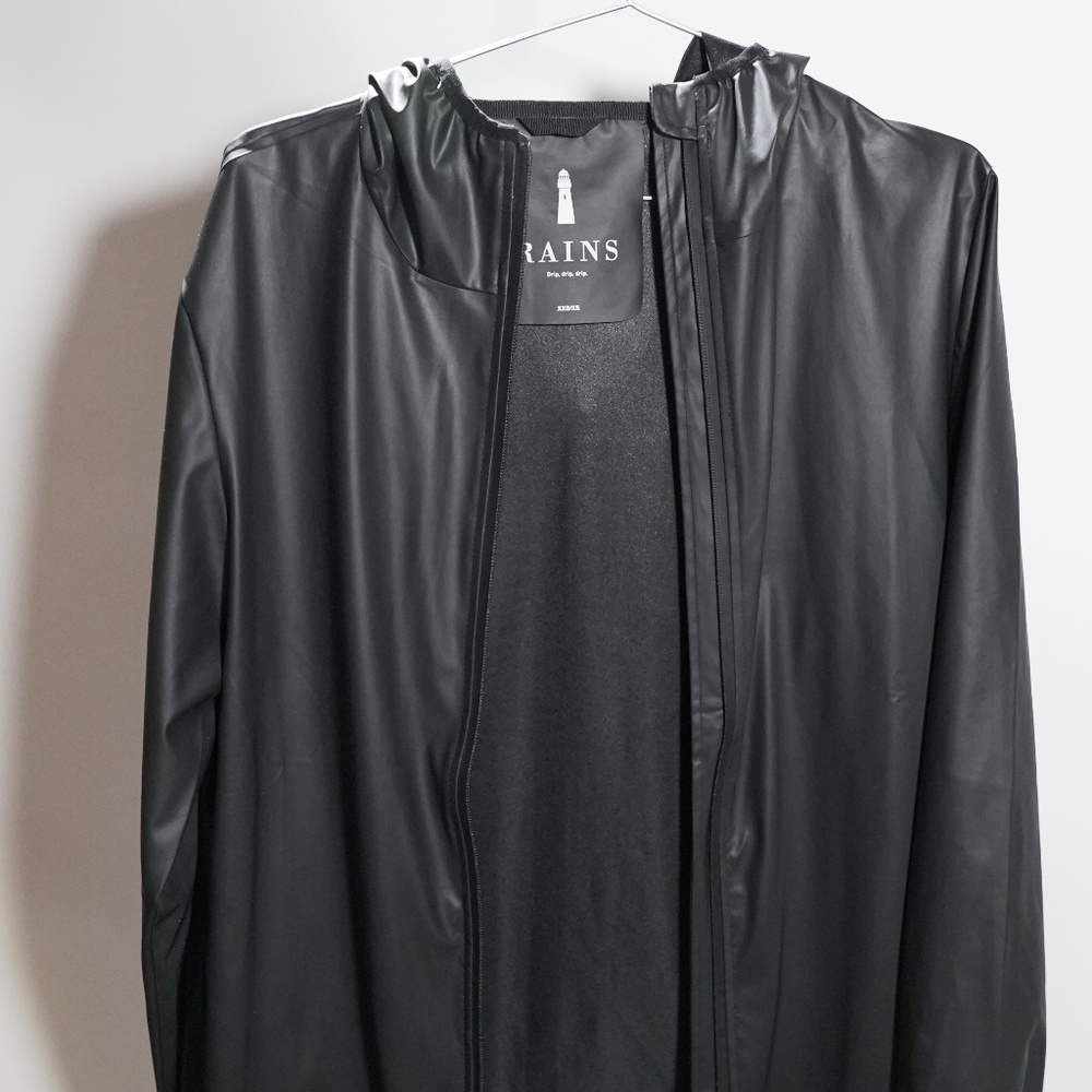 Rains Hooded Waterproof Rain Jacket